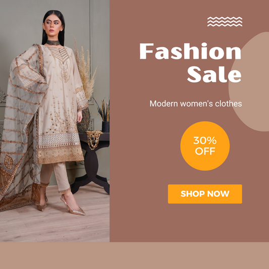 Stitched Ladies Dress by Amna Aaish